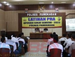 Polres Pamekasan Gelar Latpraops Sikat Semeru 2022