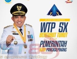 5 Kali Raih WTP, Pemkot Pangkalpinang Diganjar Penghargaan dari Menkeu