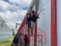 Cegah Ganguan Kamtib, Lapas Narkotika Pamekasan Lakukan Perbaikan Fasilitas