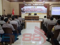 Polres Pamekasan Gelar Latihan Peningkatan Kemampuan Fungsi Teknis Binmas