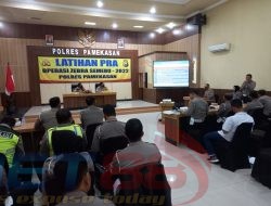 Polres Pamekasan Gelar Lat Pra Ops Zebra Semeru 2022