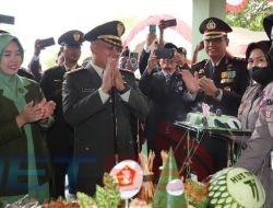 Kapolres Pamekasan Beserta Anggota Datangi Makodim 0826/Pamekasan