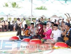 Peserta Peran Saka 2022 ‘Nganggung 1000 Dulang’ di Kemuja