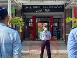 Apel Pagi Kalapas Narkotika Pamekasan Berikan Wejangan Terkait Tupoksi Petugas Lapas