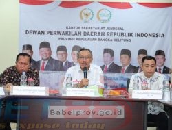Pj Gubernur Ridwan Djamaluddin Hadiri Peresmian Kantor DPD RI Kep. Babel