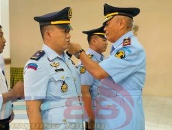 Kalapas Kelas II A Pamekasan Pimpin Langsung Upacara Kenaikan Pangkat Pegawai Lapas