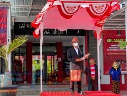 Lapas Narkotika Kelas II A Pamekasan Gelar Upacara Sumpah Pemuda