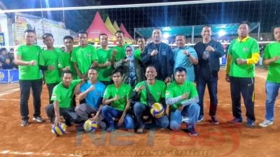 Desa Kedawong Kecamatan Diwek Gelar Bola Voli Antar Club