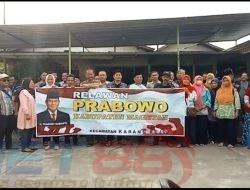 Dukungan Prabowo Jadi Presiden Makin Banyak, Emak-Emak dan Tomas di Kec. Karangrejo Barat dan Kartoharjo Magetan Jatim Serukan Prabowo Menang