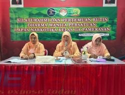 Perkuat Kekompakan Anggota, DWP Lapas Narkotika Kelas II A Lakukan Pertemuan Rutin
