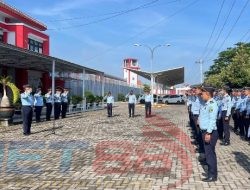 Rutinitas Apel Pagi di Lingkungan Lapas Narkotika Kelas IIA Pamekasan