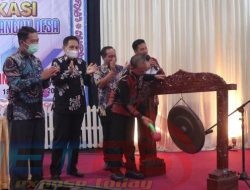 Bupati Kabupaten Bangka Meresmikan Aplikasi SISWAKEUDES Tahun 2022