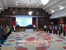 Mantapkan Nilai Kebangsaan, Pemprov Babel Tandatangani Kerjasama dengan Lemhanas RI