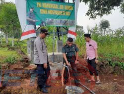 Warga Desa Tlonto Rajah Pamekasan Bersukacita, Terima Bantuan Sumur Bor Dari KASAD