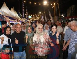 Monica Haprida Mersmikan Festival UMKM Di Alun Alun Kota Pangkalpinang