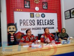 Press Release Pencapain kinerja Kantor Imigrasi Pamekasan Selama Tahun 2022