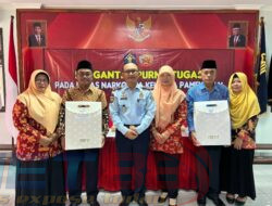 Mengantar Purna Tugas Pegawai Lapas Narkotika Kelas IIA Pamekasan Kanwil Kemenkumham Jatim