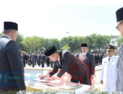 Unik,,,! Bupati Sampang, Lantik 335 Pejabat Pimpinan Tinggi Pratama, Administrator dan Pengawas di Alun Alun Trunojoyo