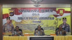 Kapolda Gorontalo : Polri Adalah Instrumen Penting Tegakan Sistem Peradilan di Indonesia