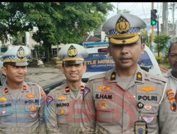 Satlantas Polresta Pati Uji Coba E-TLE Drone