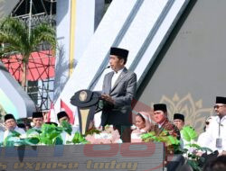 Presiden Joko Widodo dan Ibu Iriana Hadiri Resepsi Puncak Satu Abad NU