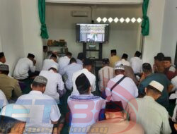 Kodim 0826 Pamekasan Ikuti Kegiatan Istighosah Qubro dan Isra Mi’raj Nabi Muhammad SAW Secara Virtual