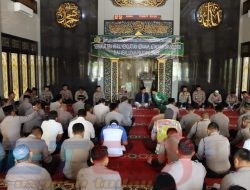 Peringatan Isra Mi’raj Tahun 1444 H di Lingkungan Mapolres Sumenep