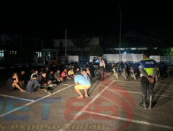 Polres Sumenep Gerebek Aksi Balap Liar, Amankan 28 Ranmor Berknalpot Brong