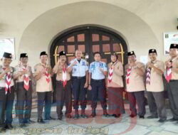 Terima Studi Tiru Dari Kwarcab Bondowoso, Lapas Pamekasan Paparkan Optimalnya Pramuka Warga Binaan