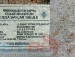 LSM LSAKP Soroti Dugaan Korupsi Dana Desa Banjar Tabulu Kec. Camplong Sampang