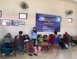 Peringati Hari Bhakti Pemasyarakatan ke-59 tahun, Rutan Sumenep Laksanakan Donor Darah