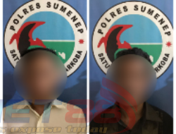Polres Sumenep Gerebek Bandar dan Kurir Sabu, Dua Tersangka Diamankan dan BB 10,58 Gram