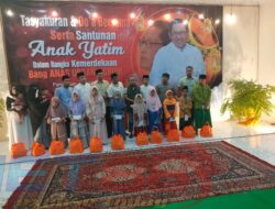 Anas Urbaningrum Bebas, KAHMI Pamekasan Syukuran Dengan Menyantuni Anak Yatim