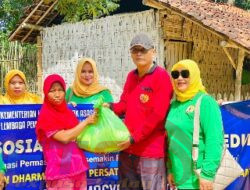 Lapas Pamekasan laksanakan Kegiatan Touring bagi-bagi sembako, Meriahkan HBP ke-59