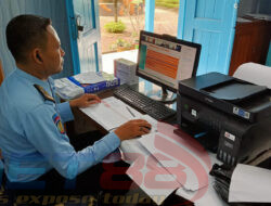 Pencegahan HIV AIDS, Lapas Kelas IIA Pamekasan Ikuti Zoom Meeting Bersama Kemenkes