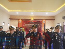 Rutan Sumenep Laksanakan Upacara Peringatan Hari Bakti Pemasyarakatan Ke-59