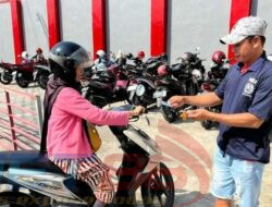 Tingkatkan Pelayanan, Lapas Pamekasan Berikan Fasilitas Kartu Parkir Bagi Pengunjung