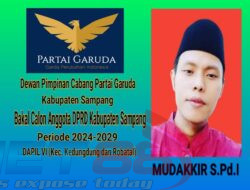 Bacaleg Partai Garuda Sampang Dengan Motto Kejar Akhirat Taklukkan Dunia