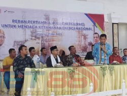 Hadiri Sosialisasi Peran Pertamina Hulu Energi, Pj Bupati Simeulue Ahmadlyah : Pemuda Perlu Menumbuhkan Semangat dan Kekompakan
