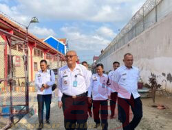 Deteksi Dini Gangguan Keamanan, Kalapas dan Jajaran Kamtib Lapas Pamekasan Lakukan Kontrol Branghang