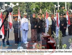 Upacara Hari Lahir Pancasila, FPK Surabaya Diserahi Bendera oleh Walikota