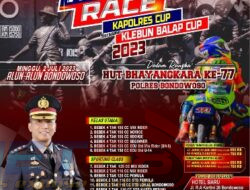 Ikuti dan Saksikan, Road Race Kapolres Bondowoso Bersama Klebun Balap Cup 2023