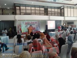 Seru,,,!! Ratusan Generasi milenial Deklarasi Relawan Cak Fauzi Jatim