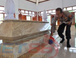 HUT Bhayangkara ke-77, Polres Kendal Giat Revitalisasi Situs Budaya