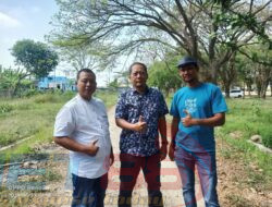 Sesuai Teknis !!! PPK Disperindag Pati dan Direktur CV Aqila Jaya Mulia Turun Cek Pekerjaan Pengurugan Pasar Wage