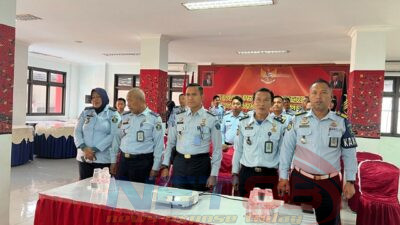 Berantas Pungli, Lapas Narkotika Kelas IIA Pamekasan Kanwil Kemenkumham Jatim Ikuti Workshop Penguatan Tim UPP Kemenkumham