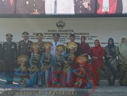 Puncak Peringatan HUT Bhayangkara 77, Sanggar KBP Tampil Memukau