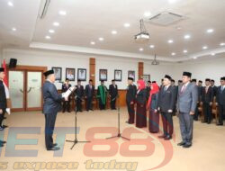 Bupati Sampang Lantik 4 Kepala OPD Serta 1 Staf Ahli, Semoga Amanah