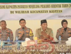 Jelang Pilkades Serentak 2023, Kapolres Pasuruan Gelar Silaturahmi Dan Dialog Kamtibmas Bersama Perangkat Desa