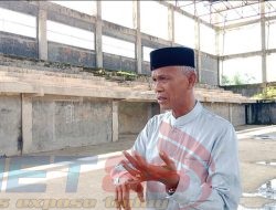 Gedung Olah Raga Kabupaten Simeulue Terbengkalai, Ini Penjelasan Pj Sekda Asludin
